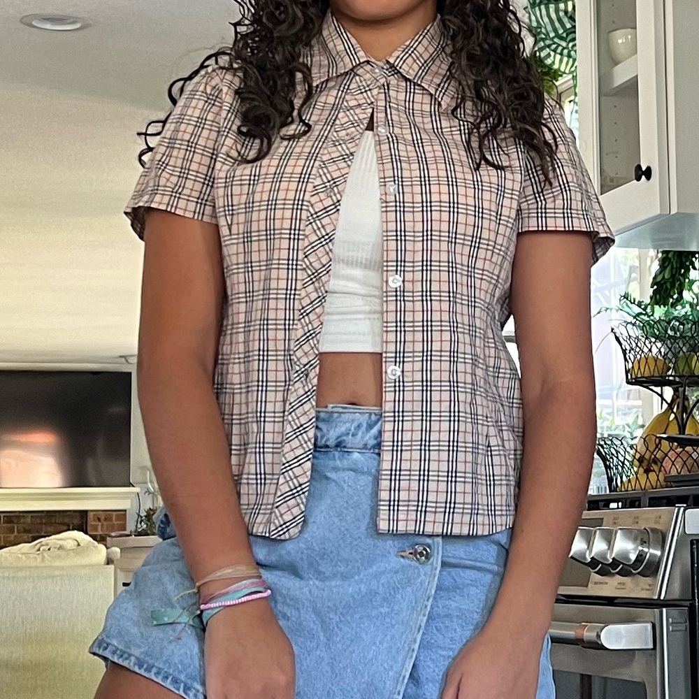Burberry button up